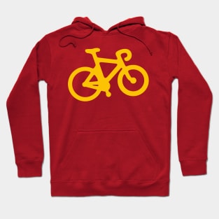 Yellow Bike Hoodie